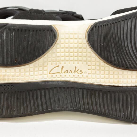 CLARKS Collection Solan Drift Motion Tread Sport Sandals Hook & Loop Black Sz 10 - Picture 9 of 9
